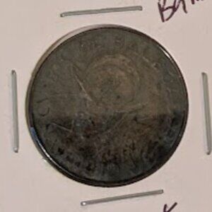 O2 1932 1/4 BALBOA SILVER PANAMA COIN